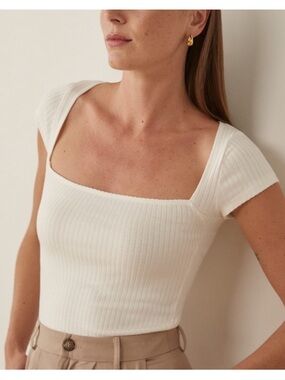 Reformation Bardot Top